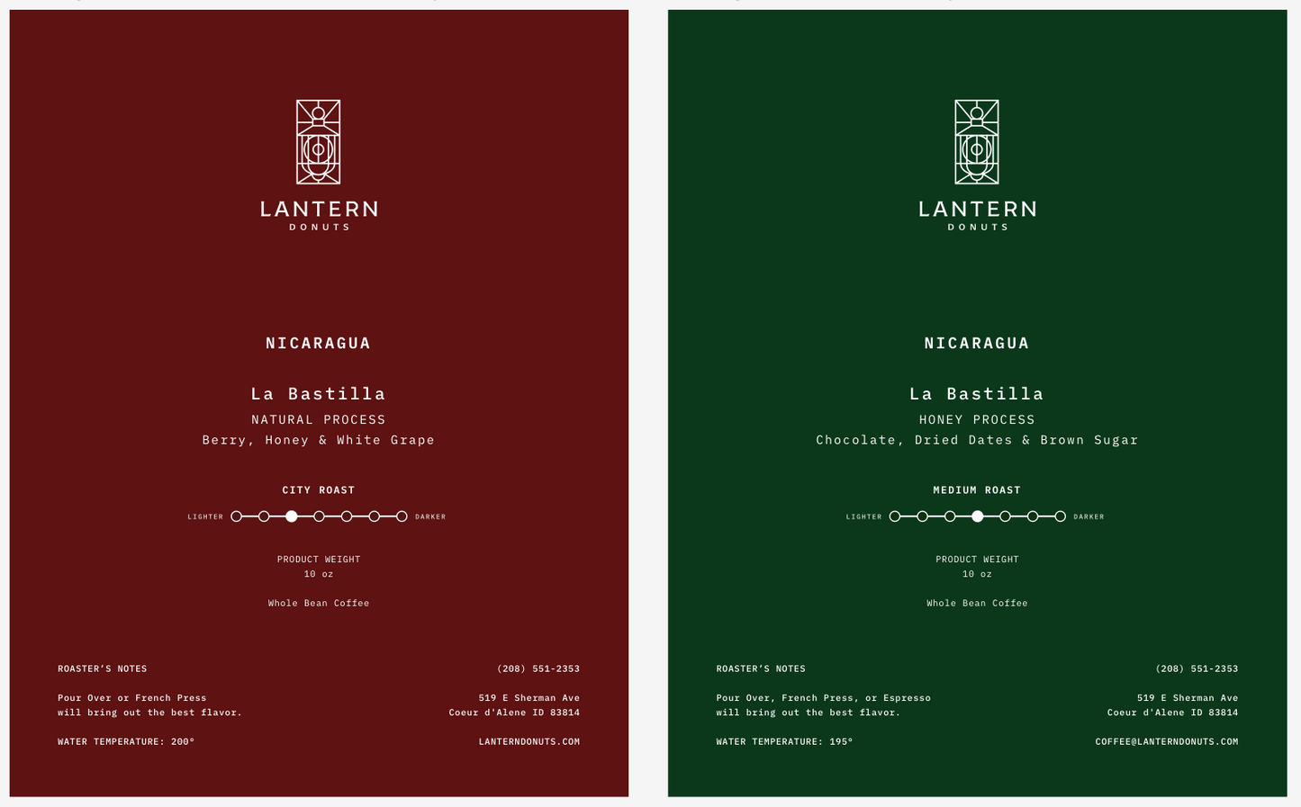 Nicaragua La Bastilla Christmas Pairing