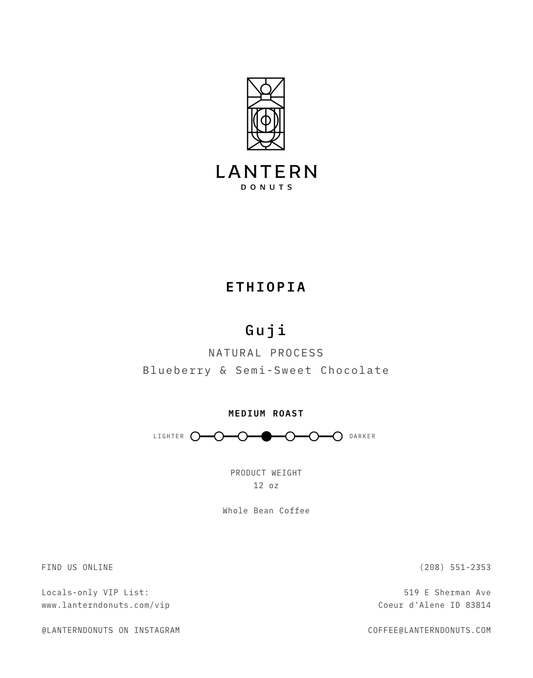 Ethiopia Guji Natural Process